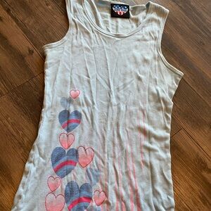 Vintage Junk Food Heart Tank Top